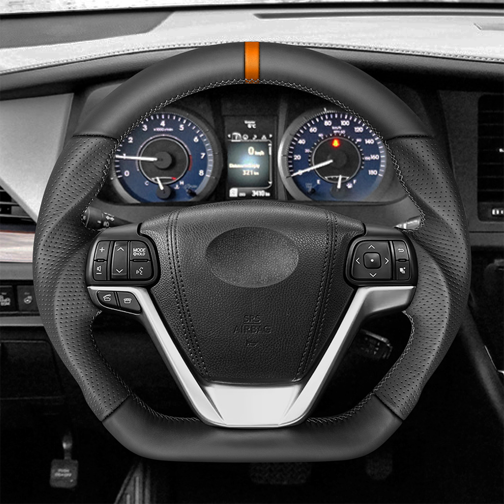 CEEHOR Steering Wheel Customisation Option – Coloured Centre Line for Nappa Leather / Alcantara Suede