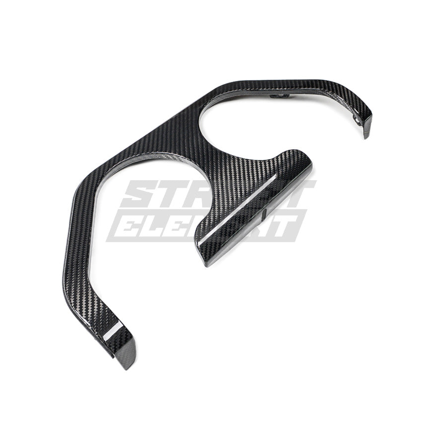 M PERFORMANCE (CENTRE EXHAUST OUTLET) Style Rear Diffuser Exhaust Cover For 2020+ BMW M3 G80/G81 & M4 G82/G83