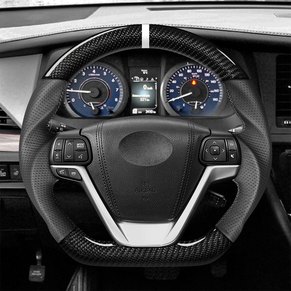 CEEHOR Steering Wheel Customisation Option – Coloured Centre Line for Carbon Fibre / Forged Composite