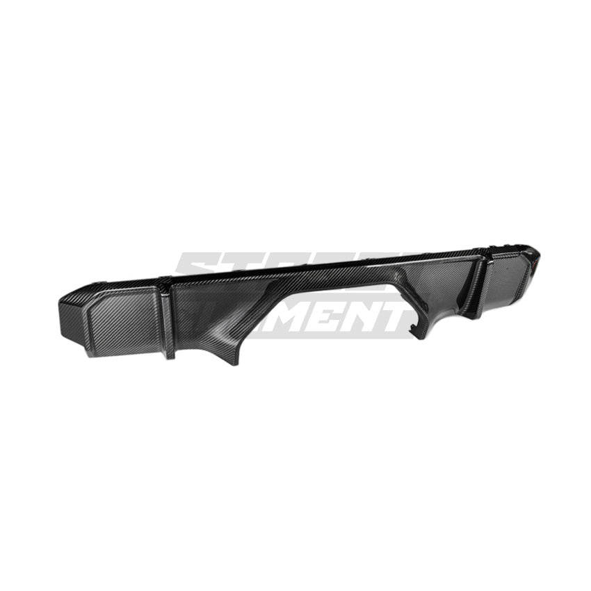 M PERFORMANCE (CENTRE EXHAUST OUTLET) Style Rear Diffuser For 2020+ BMW M3 G80/G81 & M4 G82/G83