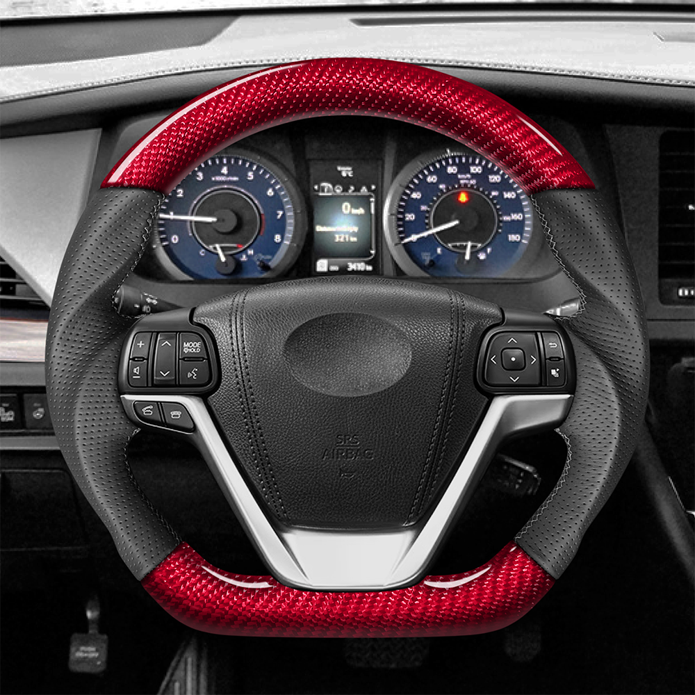 CEEHOR Steering Wheel Customisation Option – Coloured Carbon Fibre