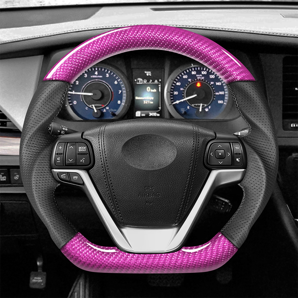 CEEHOR Steering Wheel Customisation Option – Coloured Carbon Fibre