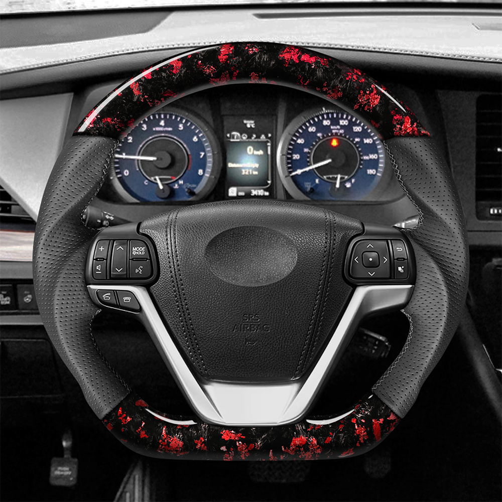 CEEHOR Steering Wheel Customisation Option – Coloured Forged Composite