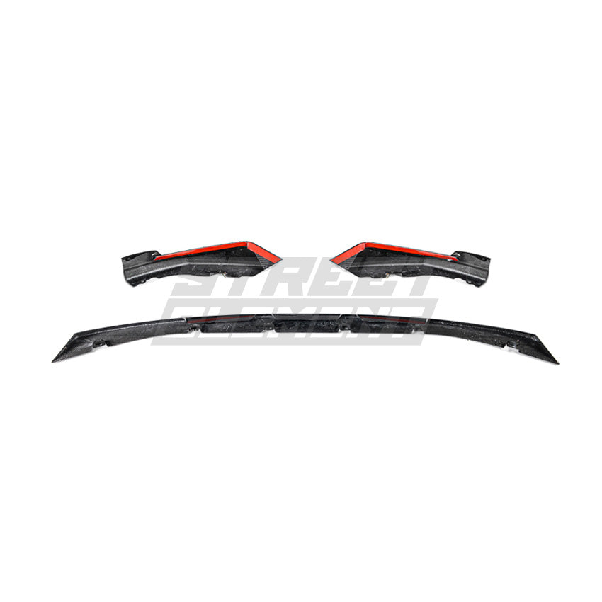 M PERFORMANCE Style Front Lip & Splitters For 2020+ BMW M3 G80/G81 & M4 G82/G83