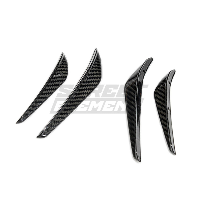 M PERFORMANCE Style Front Canards For 2020+ BMW M3 G80/G81 & M4 G82/G83