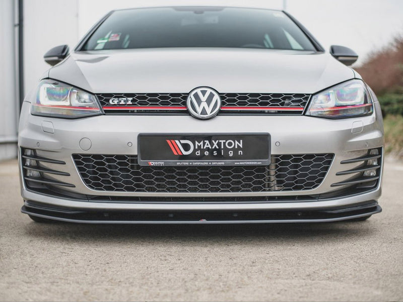MAXTON DESIGN RACING Front Splitter For 2013-2016 VW Golf MK7 GTI