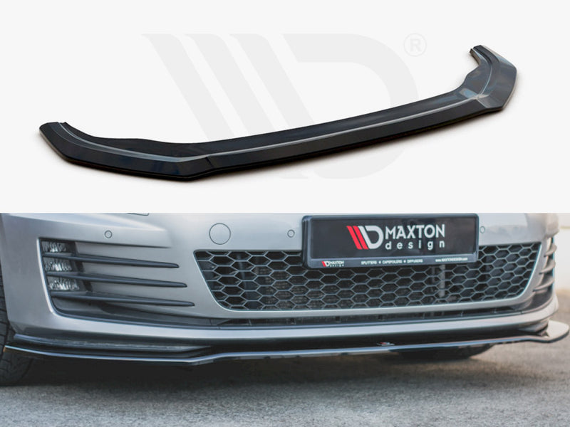 MAXTON DESIGN Front Splitter V.2 For 2013-2016 VW Golf MK7 GTI