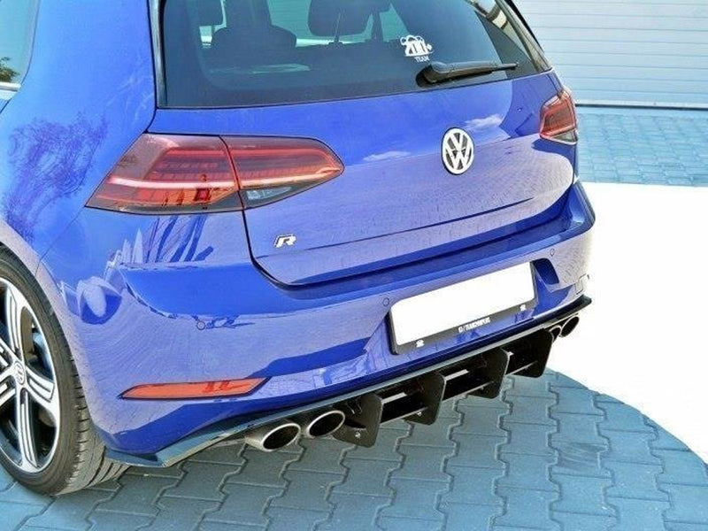 MAXTON DESIGN Rear Diffuser For 2017-2020 VW Golf MK7.5 R