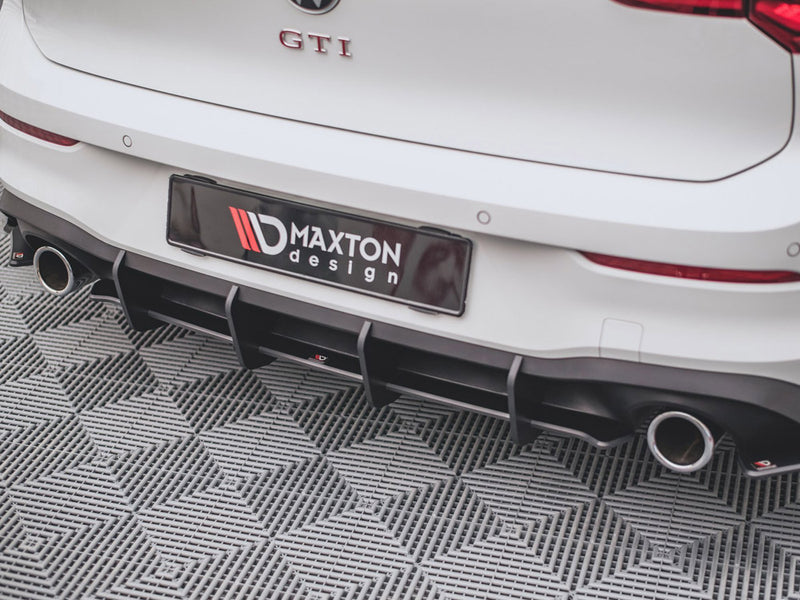 MAXTON DESIGN RACING Rear Diffuser V.1 For 2021+ VW Golf MK8 GTI