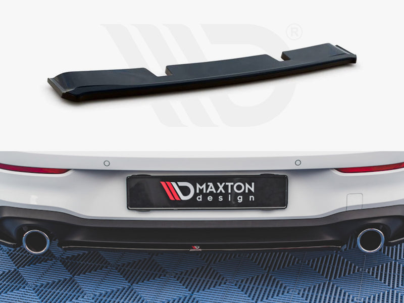 MAXTON DESIGN Central Rear Splitter For 2021+ VW Golf MK8 GTI