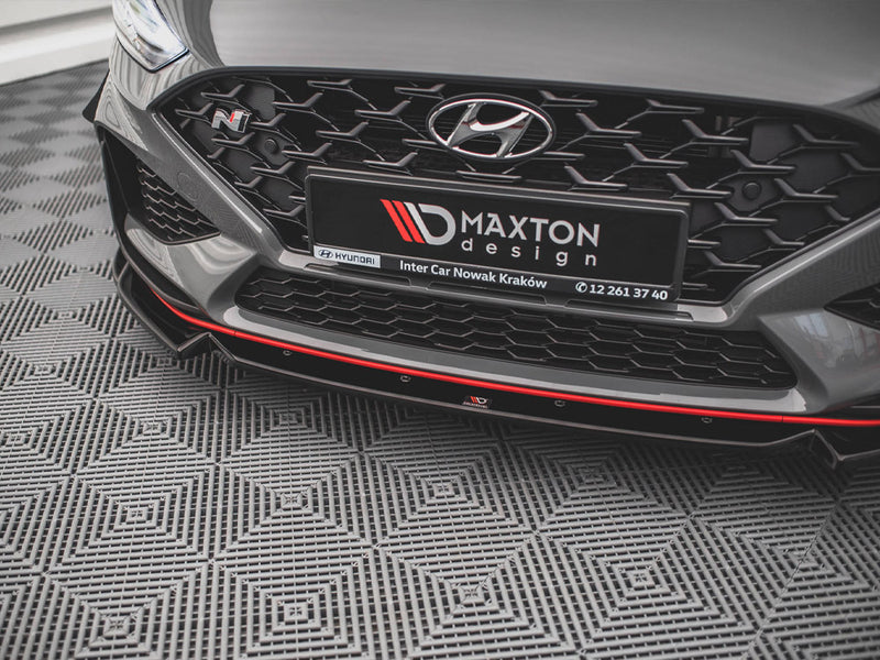 MAXTON DESIGN Front Splitter V.2 For 2021+ Hyundai i30 N PD