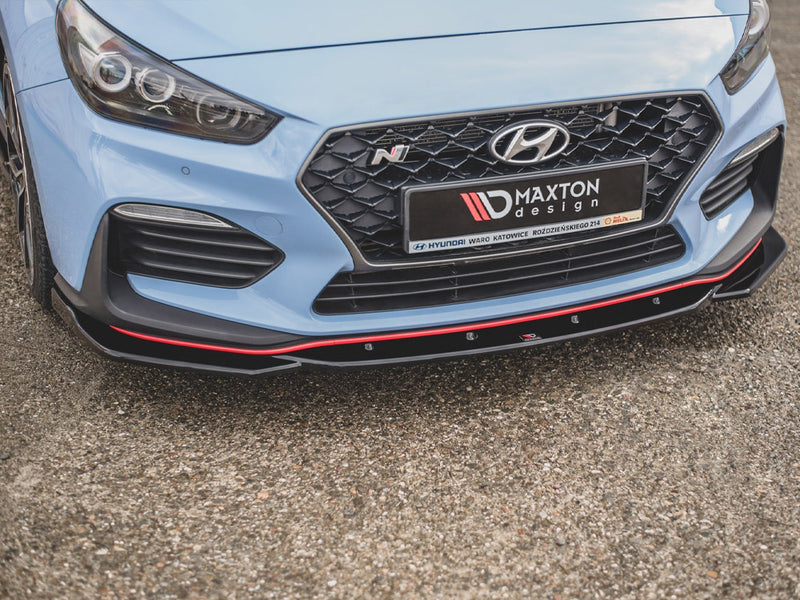 MAXTON DESIGN Front Splitter V.4 For 2018-2020 Hyundai i30 N PD