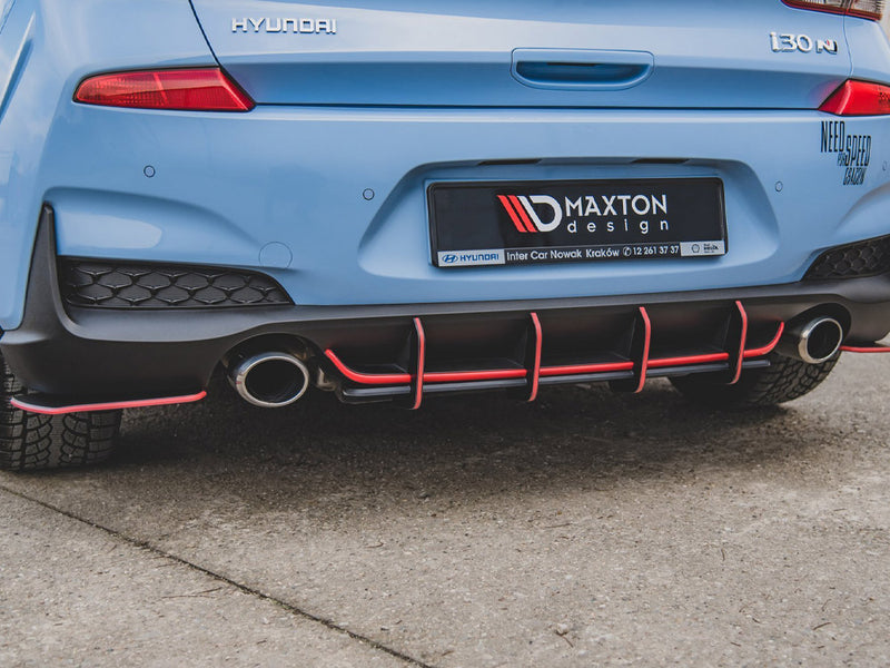 MAXTON DESIGN RACING Rear Diffuser V.1 For 2018-2020 Hyundai i30 N PD