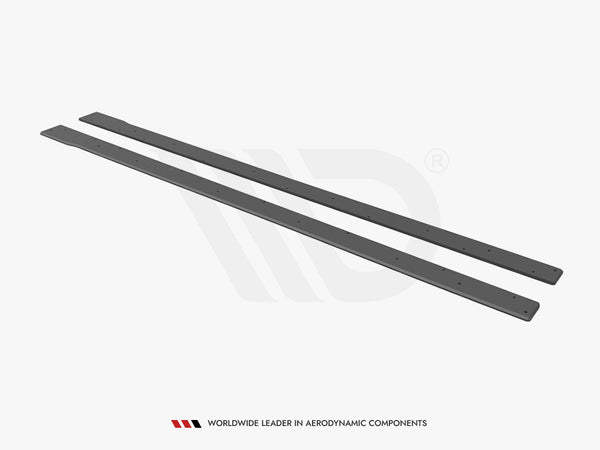 MAXTON DESIGN STREET PRO Side Skirts Diffusers For 2013-2016 VW Golf MK7 R