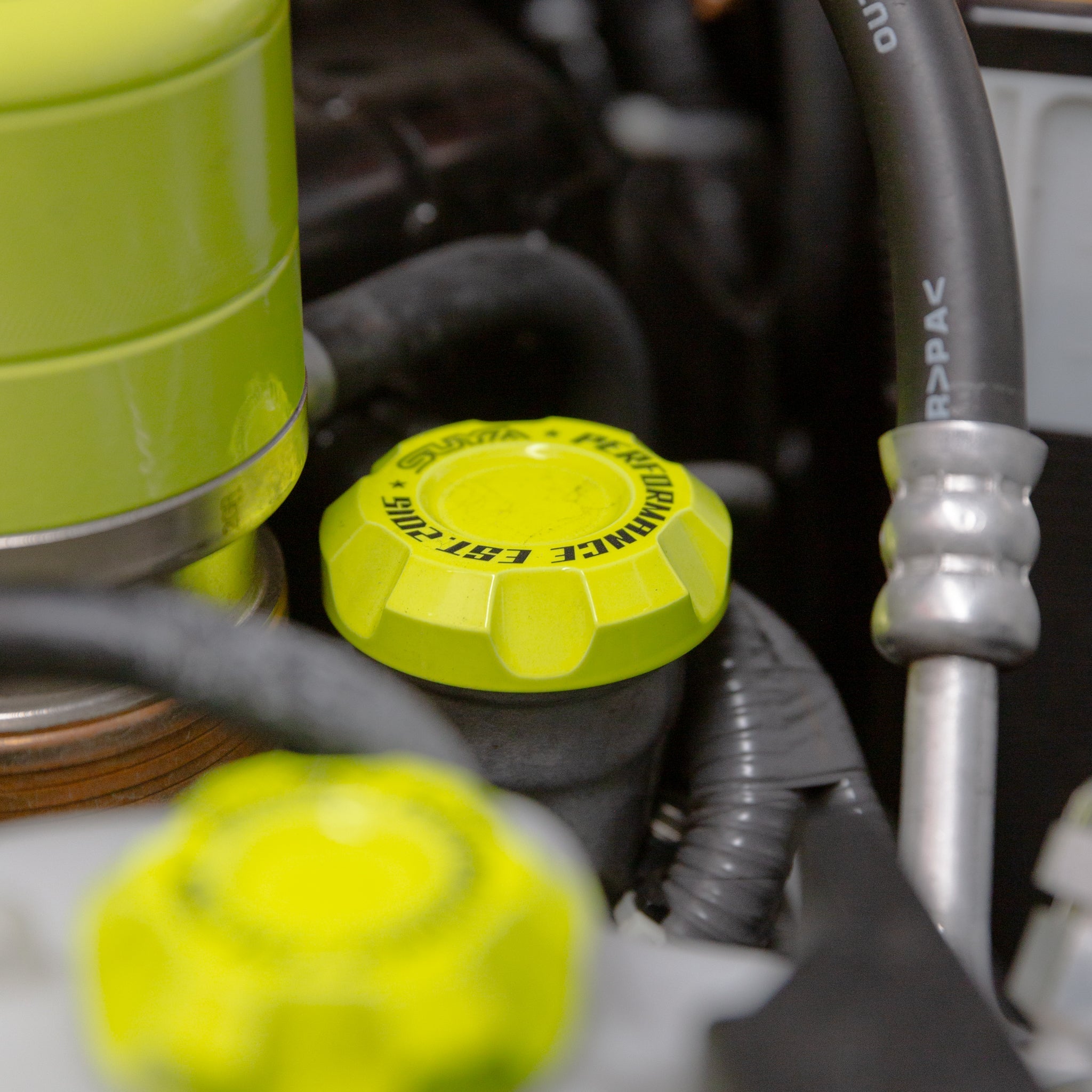 SUYA Car Supplies - Engine Bay - Oil Caps (Painted) for Subaru BRZ / Levorg / WRX & Other Models