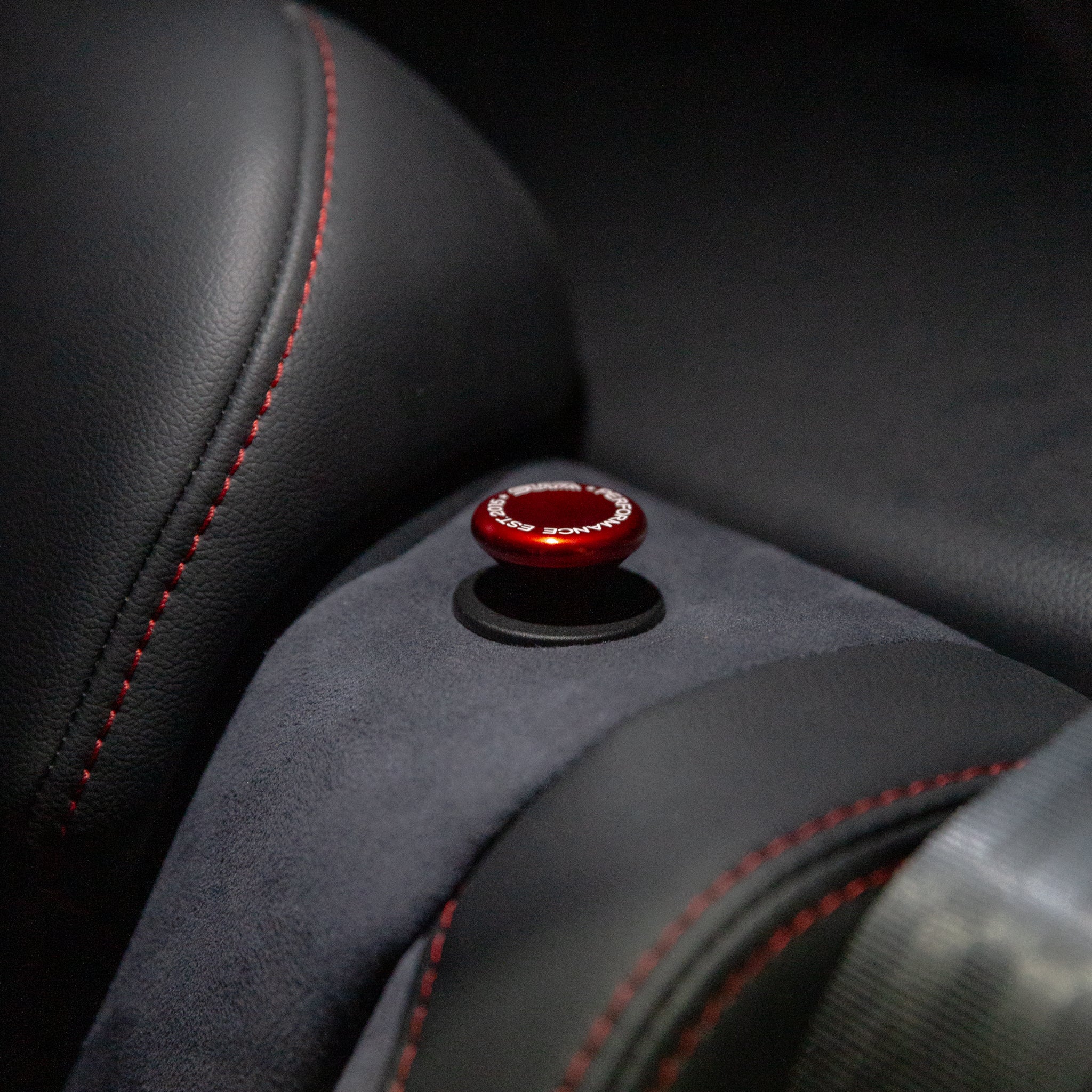 SUYA Car Supplies - Interior - Aluminum Alloy Rear Seat Release Knobs for Subaru Levorg / WRX & Other Models