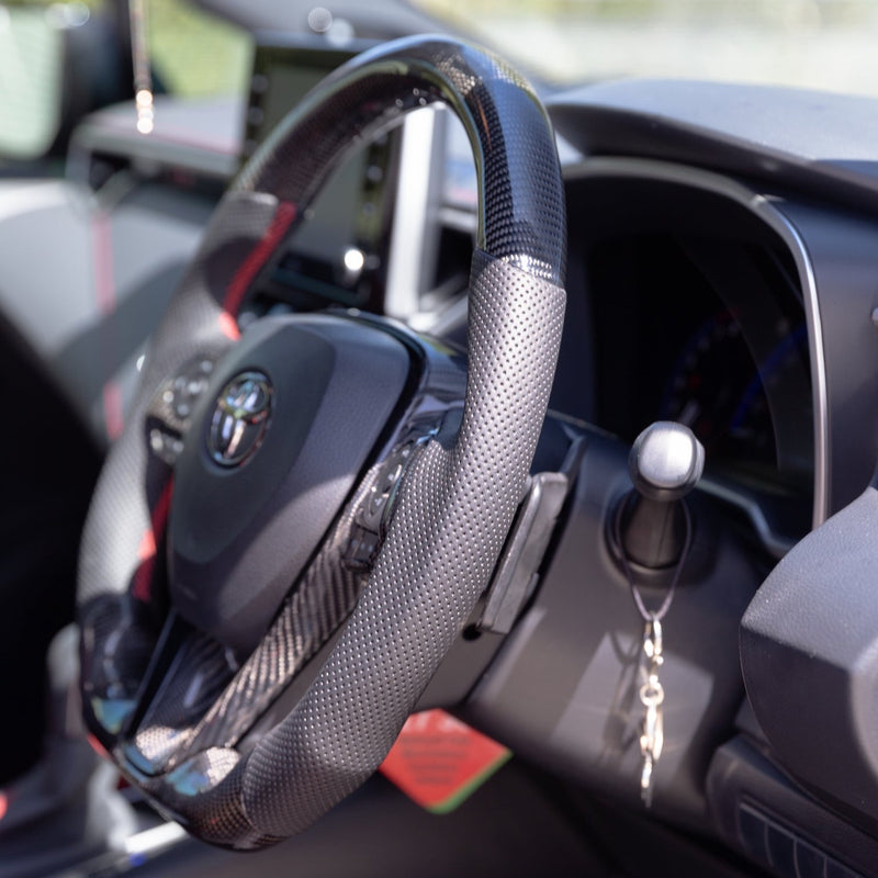 STREET ELEMENT D-Spec Steering Wheel For 2018+ Toyota Corolla E210 [Carbon Fibre]