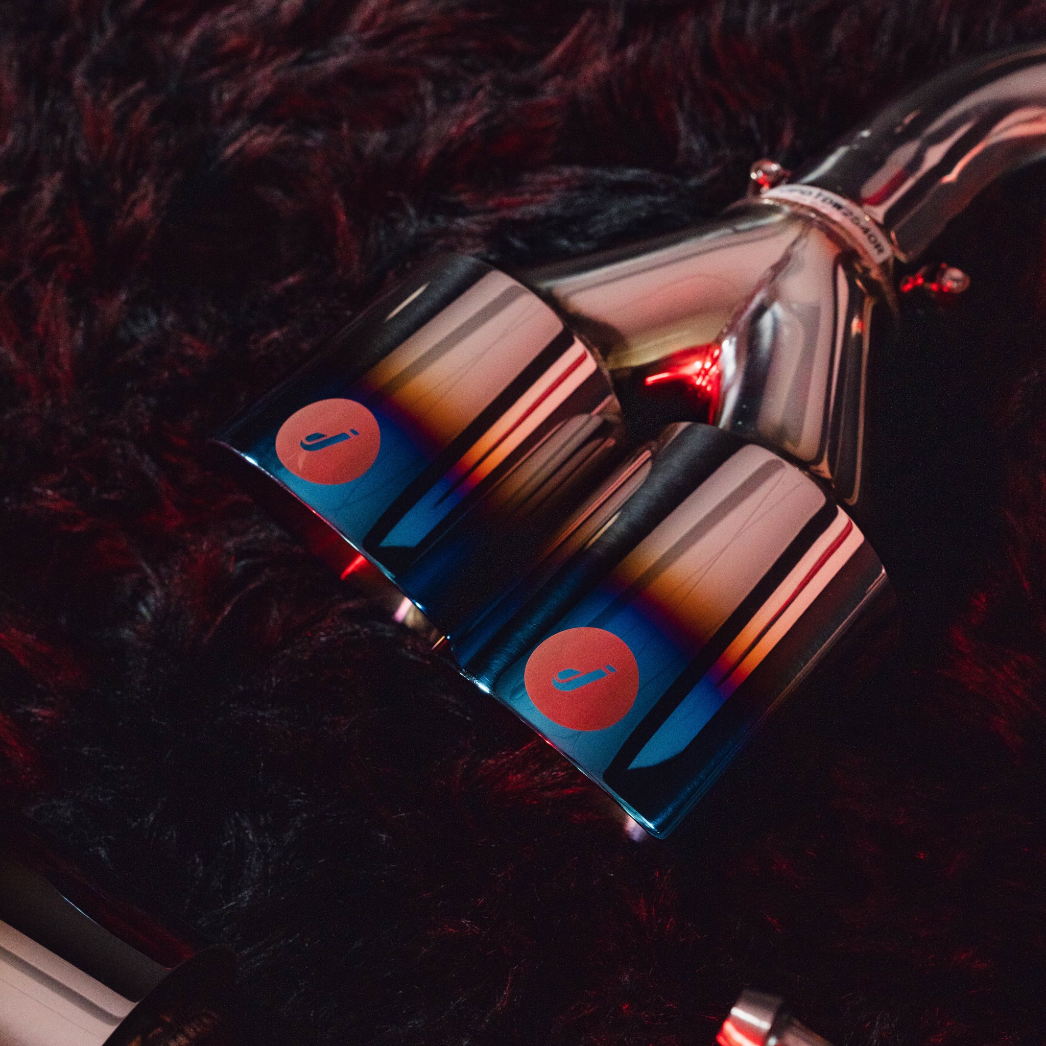 Juiced Pipes Subaru G3 VA VB WRX & STI 3 inch Cat Back Exhaust System with Burnt Blue Tips