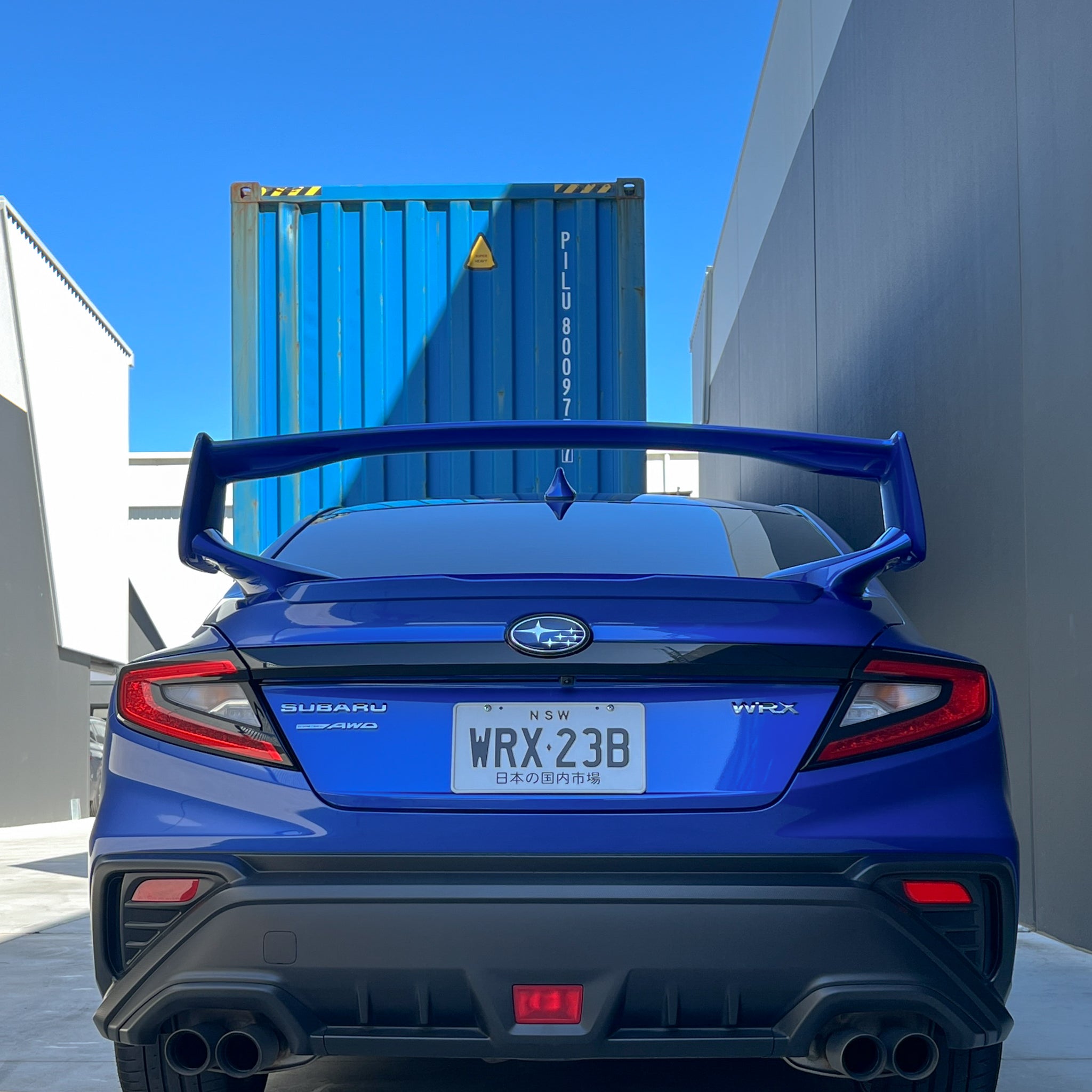 DMAKER STI-Spec Wing Spoiler (Ver. 2025) for Subaru WRX (VB) 2022-2025