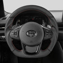 D-Shape Steering Wheel (Leather + Leather) For Toyota GR Supra A90 2019+