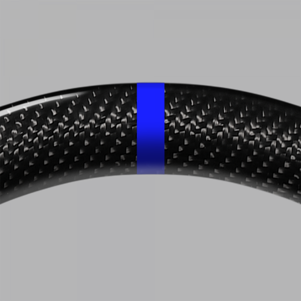 CEEHOR Steering Wheel Customisation Option – Coloured Centre Line for Carbon Fibre / Forged Composite