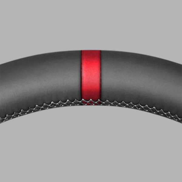 CEEHOR Steering Wheel Customisation Option – Coloured Centre Line for Nappa Leather / Alcantara Suede