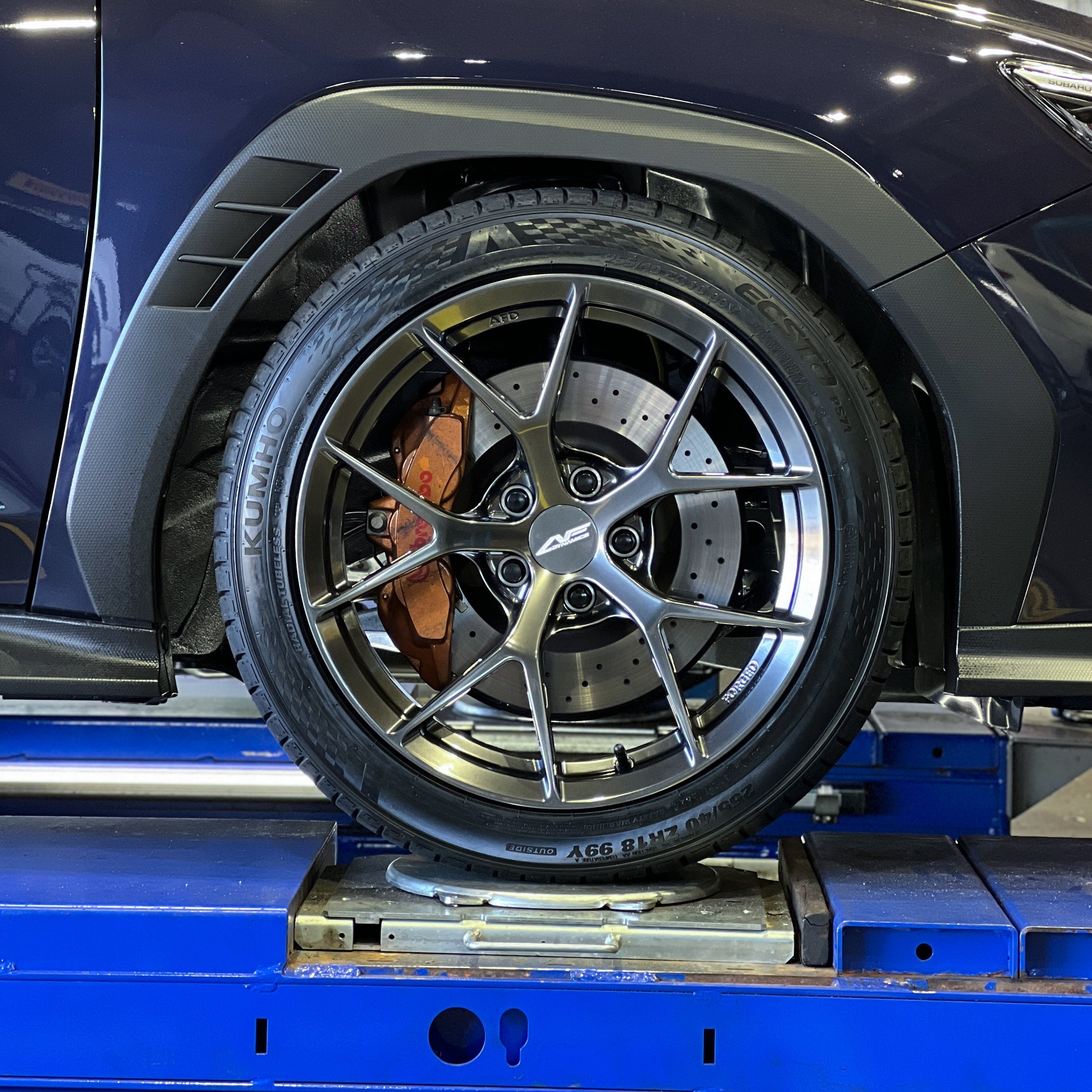 AFD GT-2 18 Inch Monoblock Forged Alloy Wheels 5×114.3 for Subaru WRX (VB) & WRX Sportswagon (VN) 2022-2025
