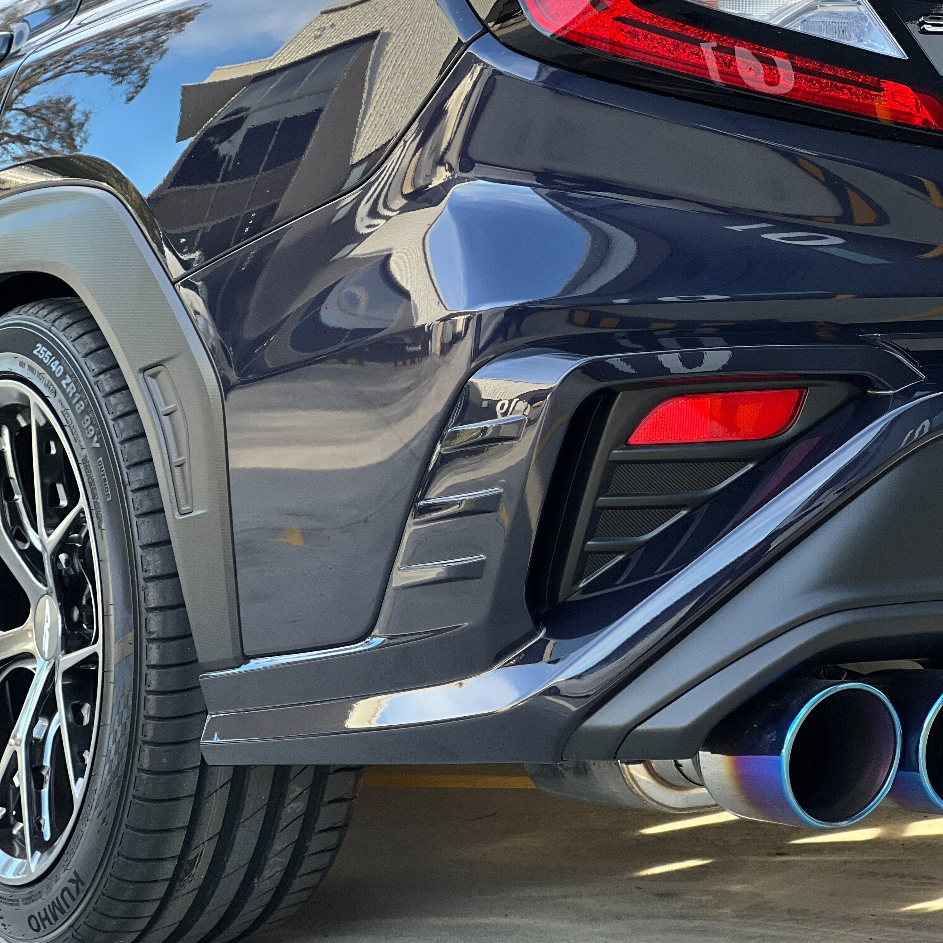 DMAKER D-Spec Paint Matched Rear Bumper Covers for Subaru WRX (VB) 2022-2025