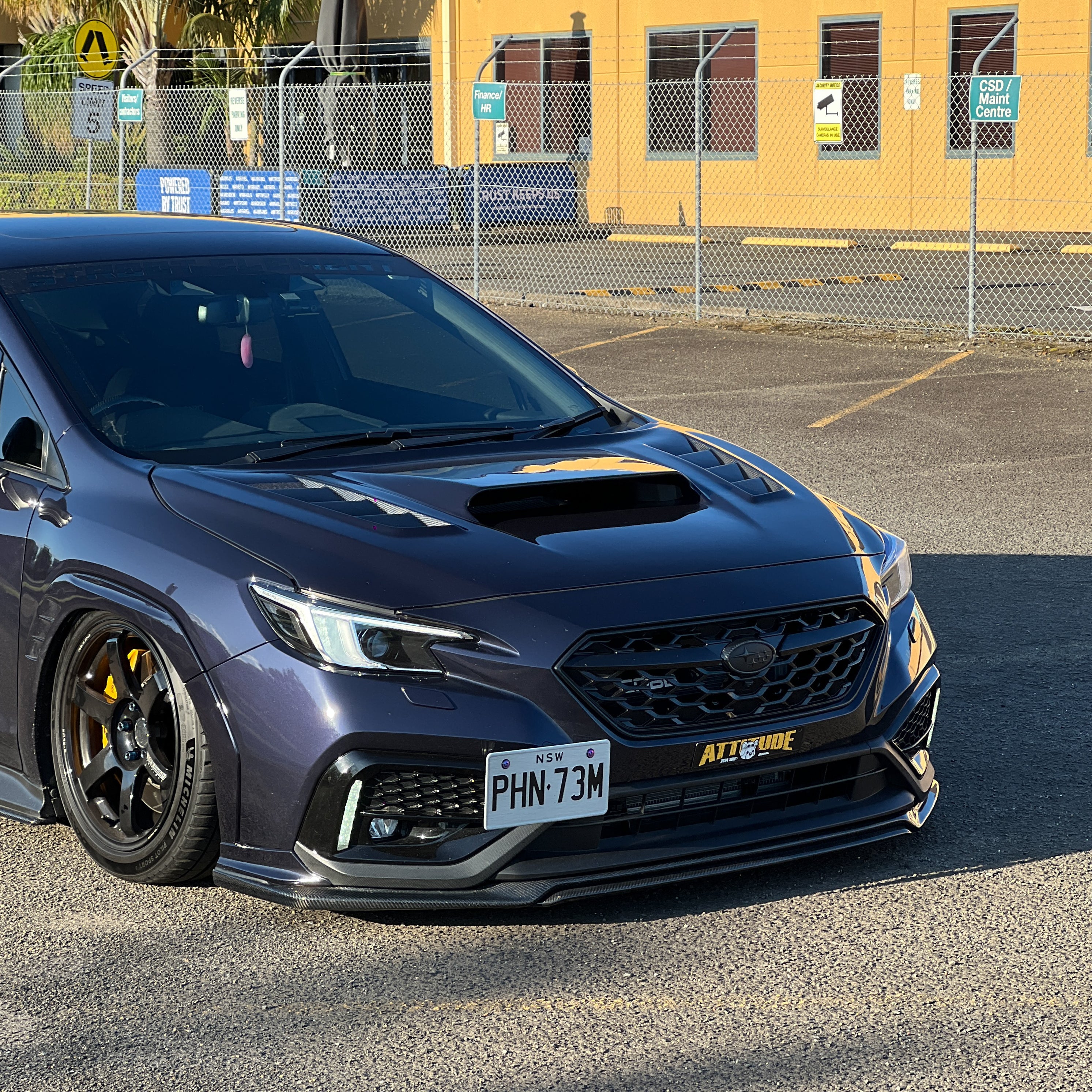 SUYA Car Supplies - Exterior - Number Plate Relocation Kit for Subaru BRZ / Levorg / WRX & Other Models