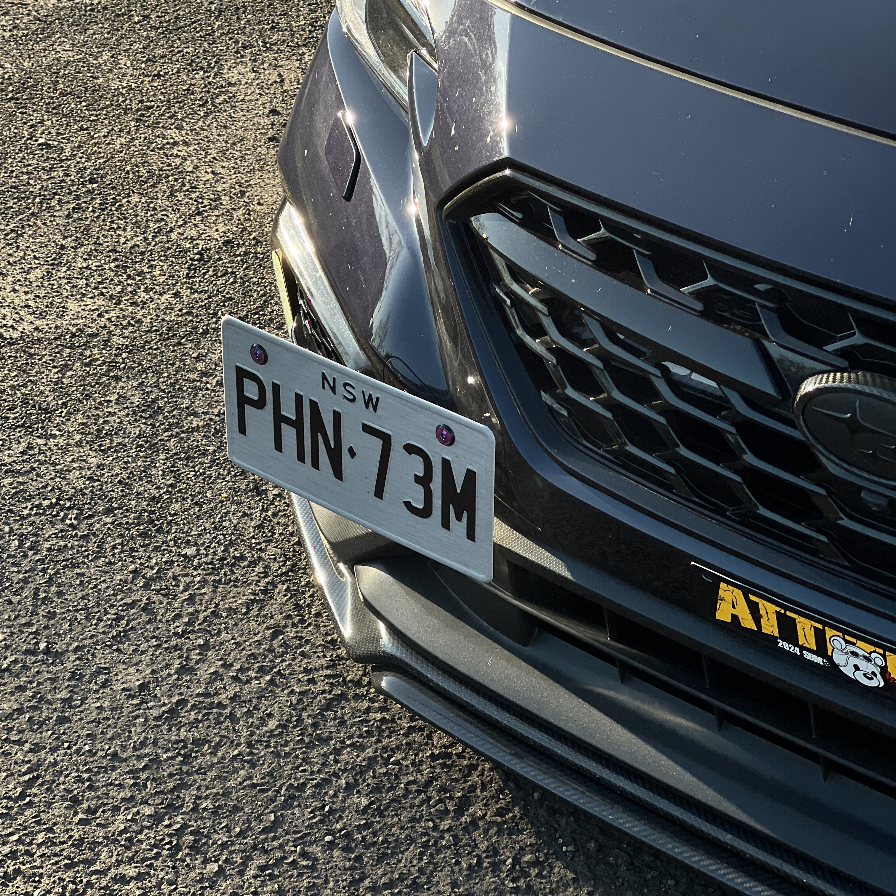 SUYA Car Supplies - Exterior - Number Plate Relocation Kit for Subaru BRZ / Levorg / WRX & Other Models