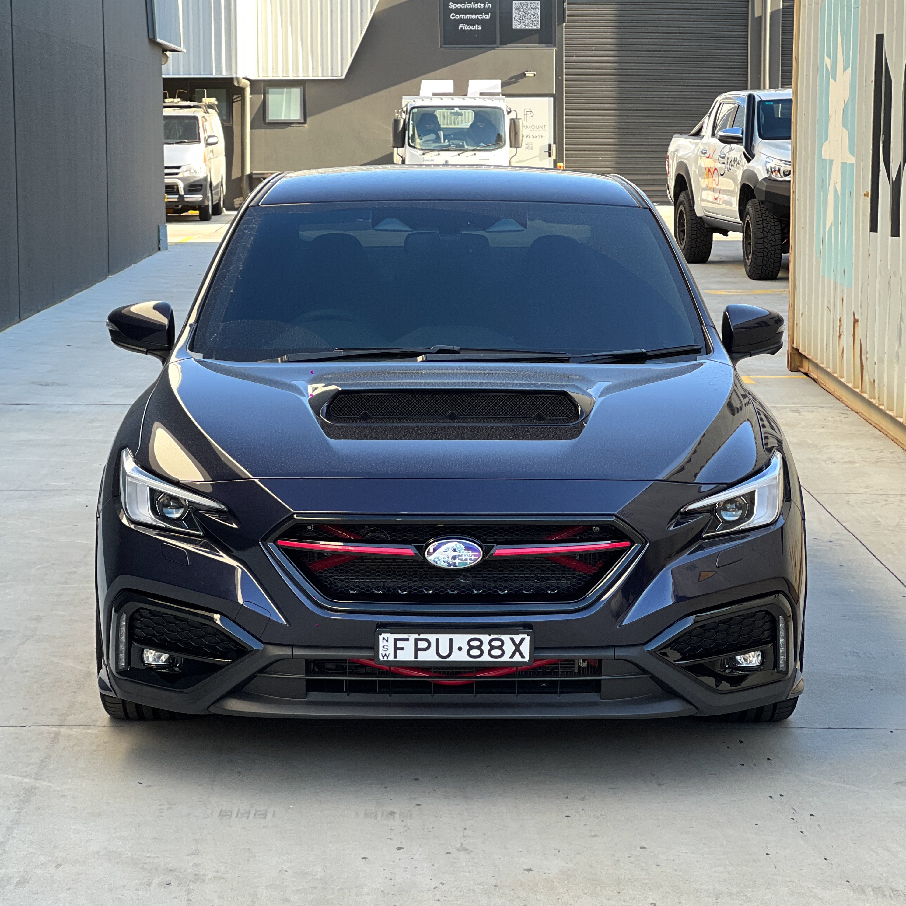 DMAKER VS-Spec Front Mesh Grille for Subaru WRX (VB) & WRX Sportswagon (VN) 2022-2025