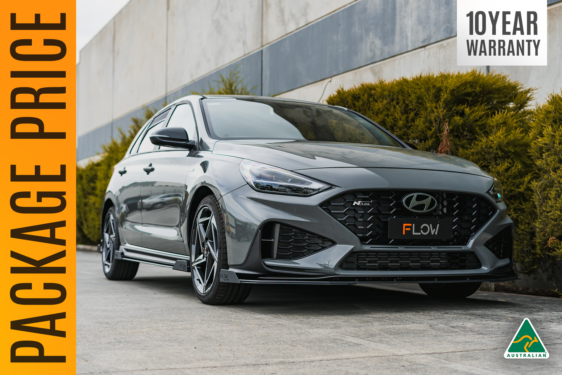 i30N-Line Hatch PDe.V6 FL 2024+ Full Lip Splitter Set