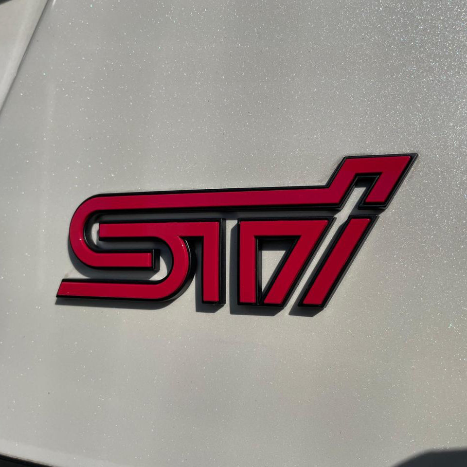 Genuine Accessories - STI Parts - STI Rear Emblem