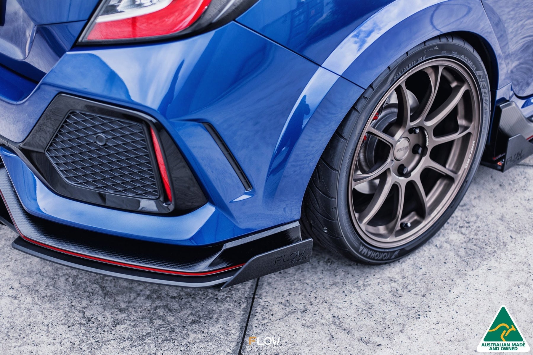 FK8 Civic Type R Rear Spats (Pair)