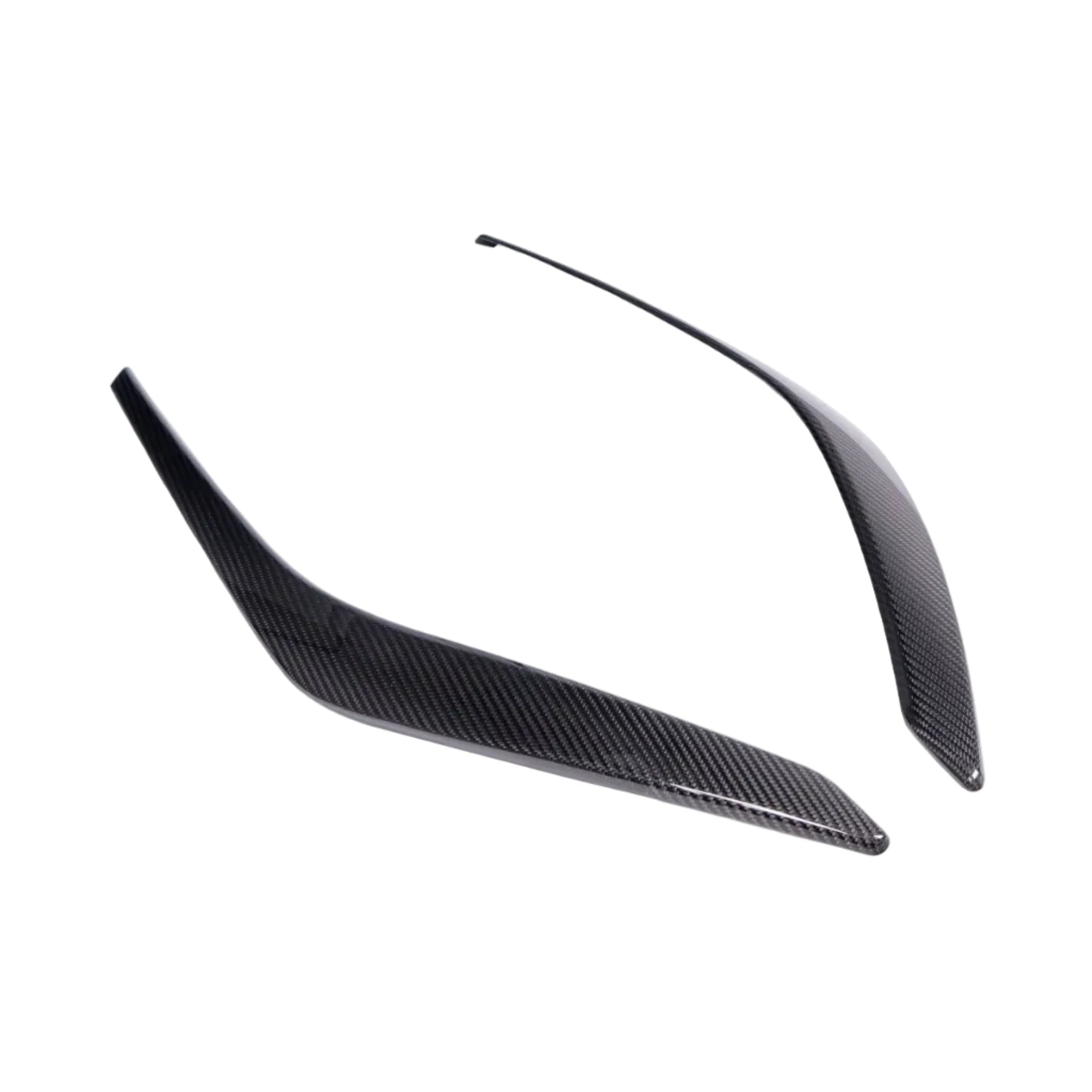 FloKraft Dry Carbon Fibre Front Inner Door Handle Trim Covers for Toyota Corolla Hatch (E210) 2019-2026 & GR Corolla 2022-2026