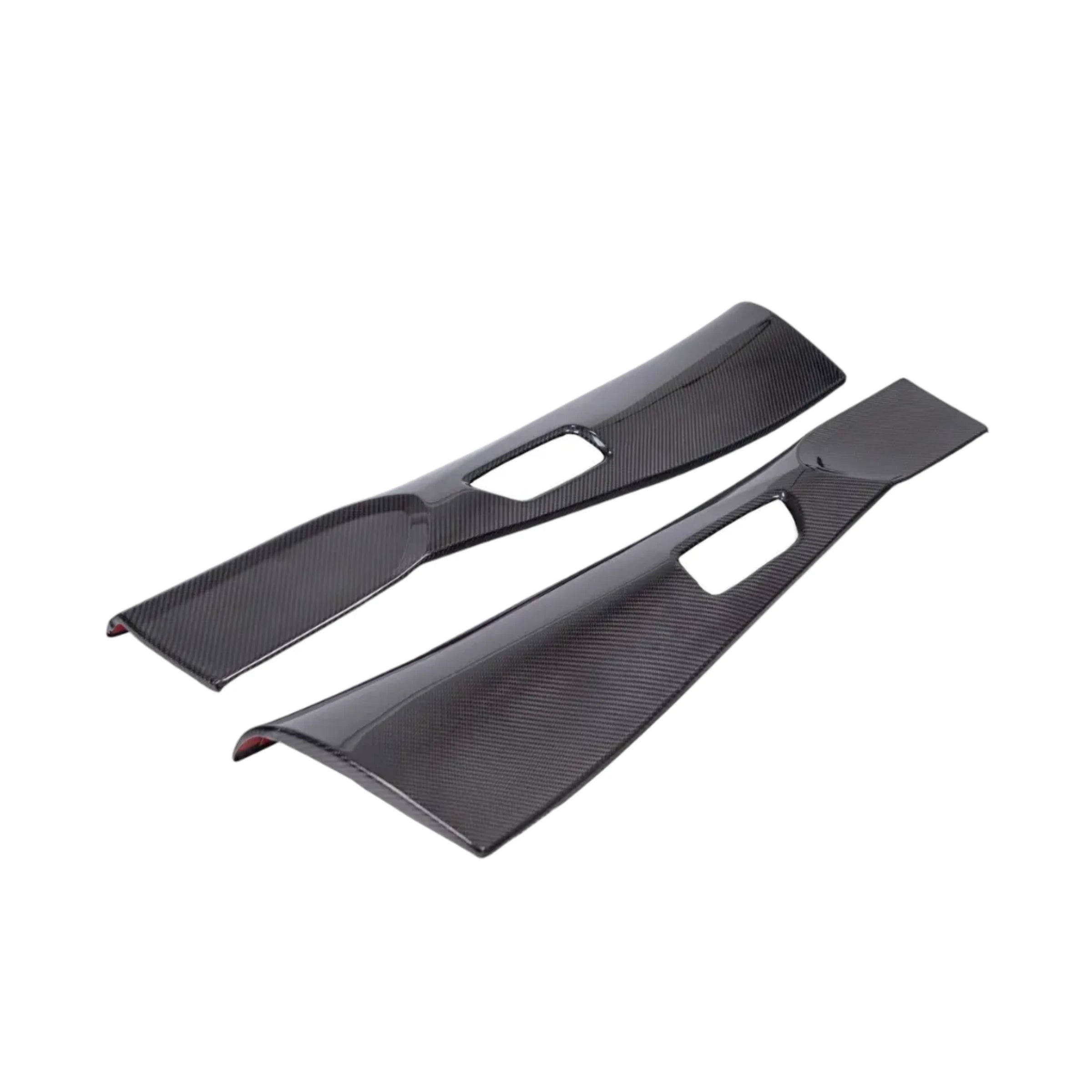 FloKraft Dry Carbon Fibre Front Inner Door Trim Covers for Toyota Corolla Hatch (E210) 2019-2026 & GR Corolla 2022-2026