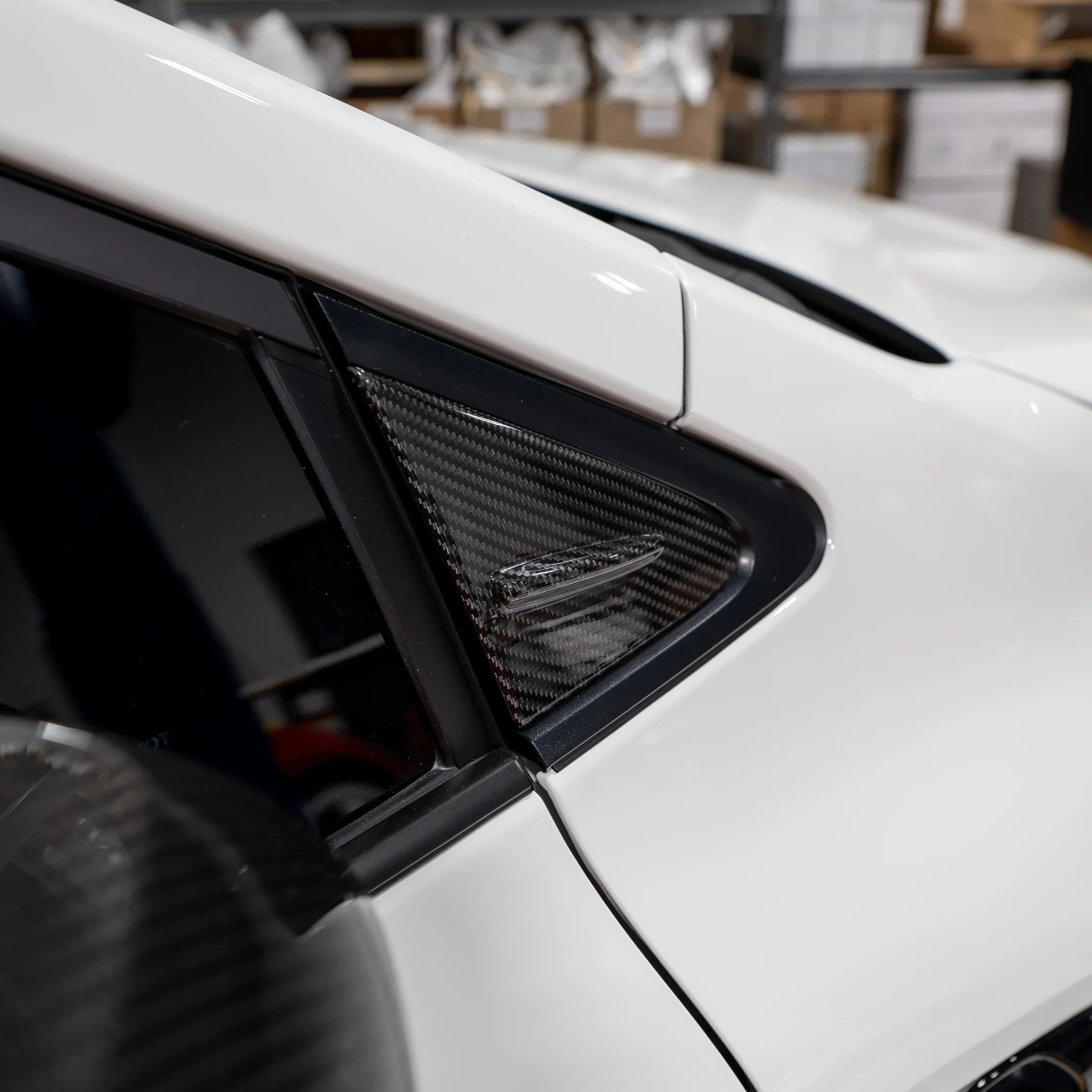 FloKraft Dry Carbon Fibre A-Pillar Covers for Toyota Corolla Hatch (E210) 2019-2026 & GR Corolla 2022-2026