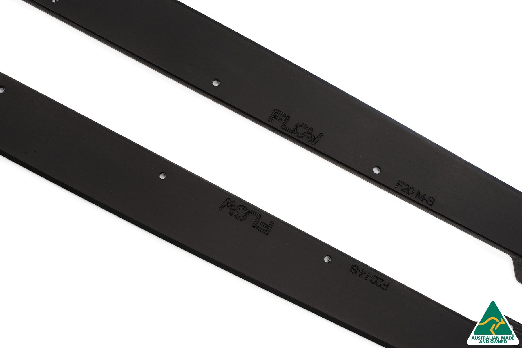 DISCONTINUED SANDED MATTE FINISH - F20 LCI M135 / M140 Side Skirt Splitters V3 (Pair)