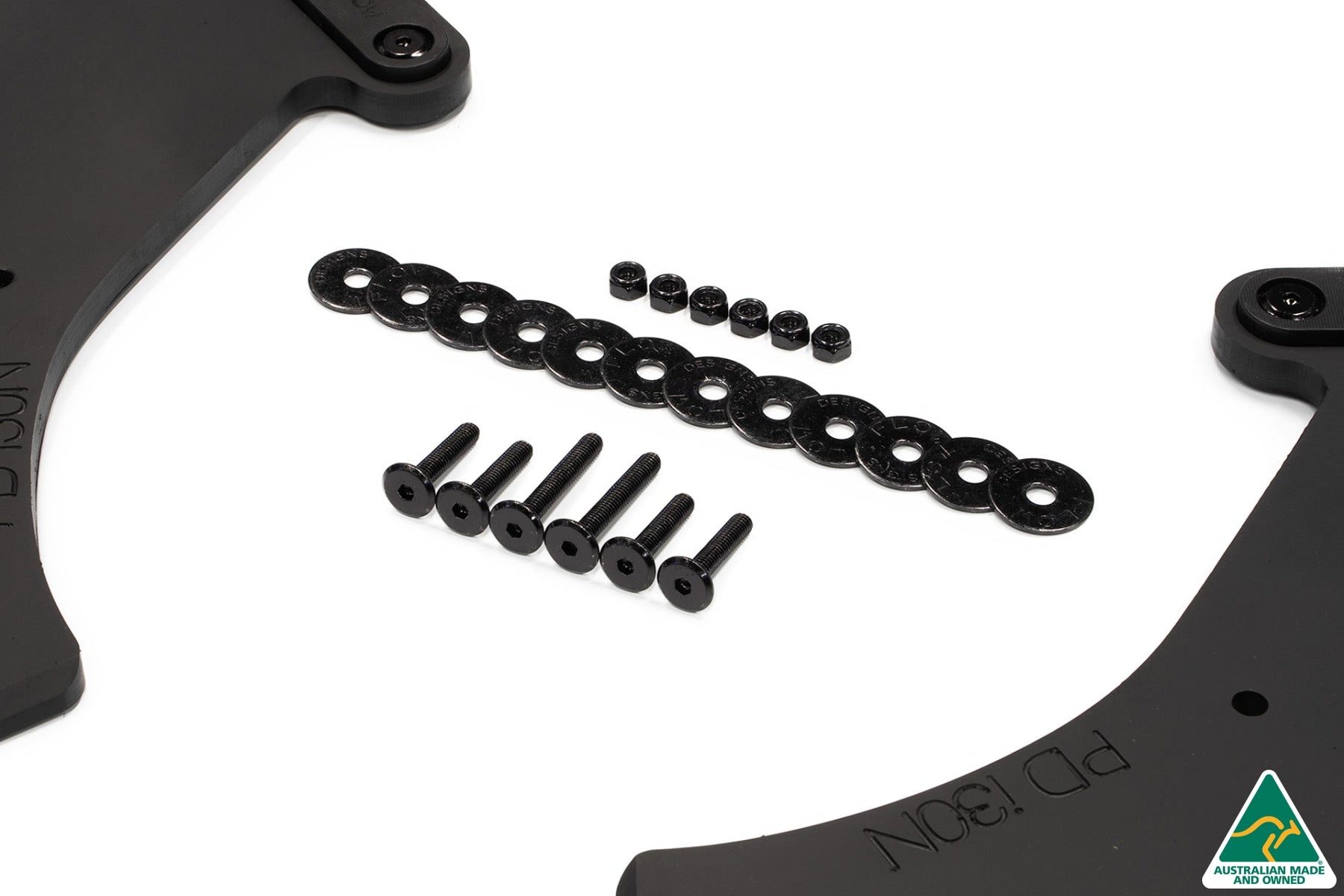 DISCONTINUED SANDED MATTE FINISH - i30N Hatch PD (2018-2020) Rear Spats (Pair)