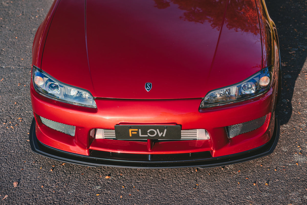 S15 / 200SX Aero Front Lip Splitter Extensions (Pair - For Aero Front Bar)