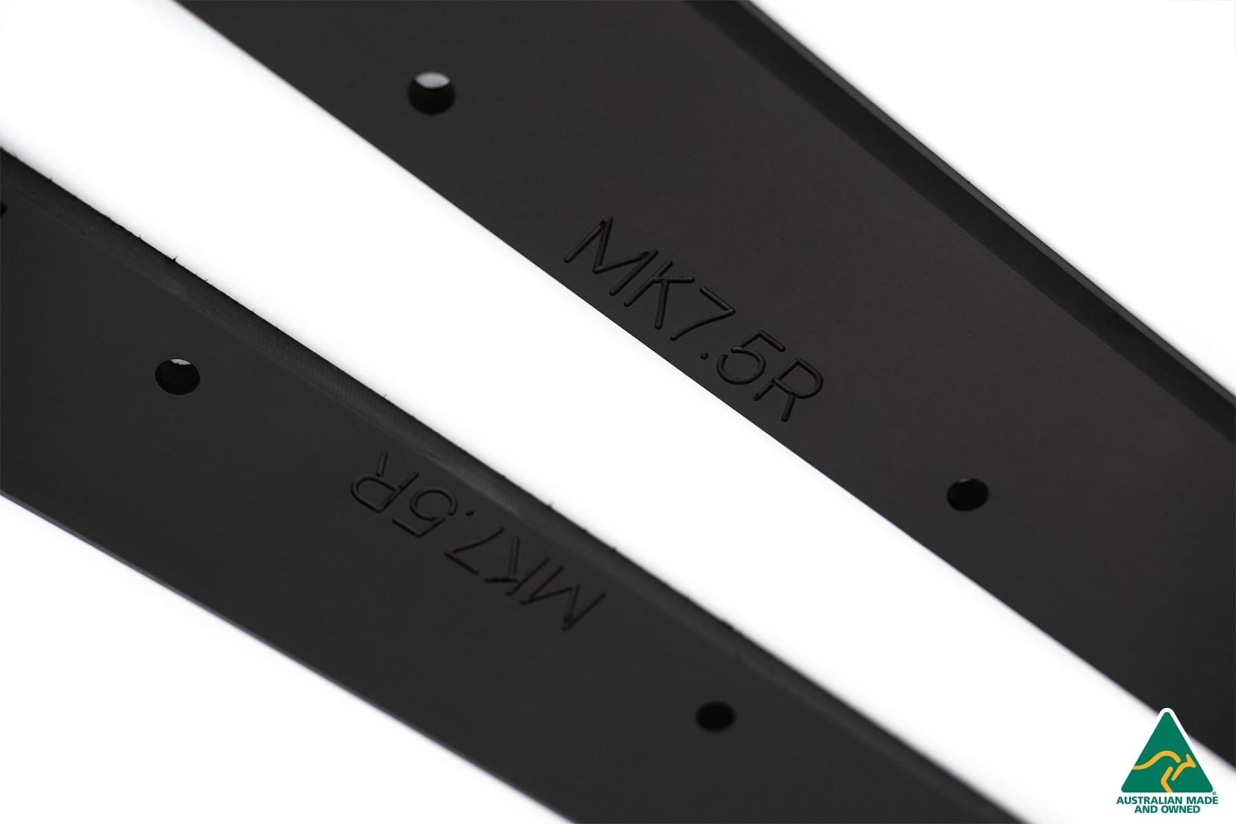 RETURNED STOCK - MK7.5 Golf R/7.5 Golf R Wagon Side Skirt Splitters (Pair) - GLOSS BLACK
