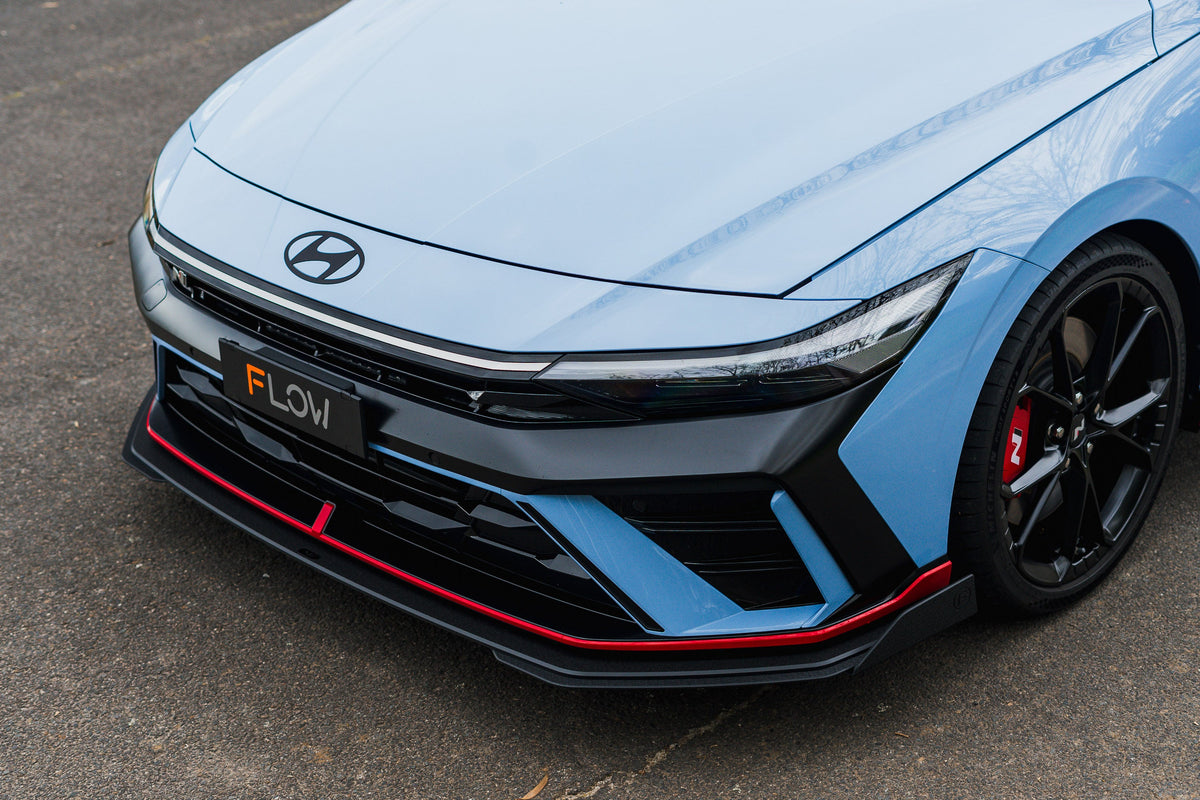 CN7 V2 i30N Sedan FL 2024+ Front Lip Splitter Winglets (Pair)