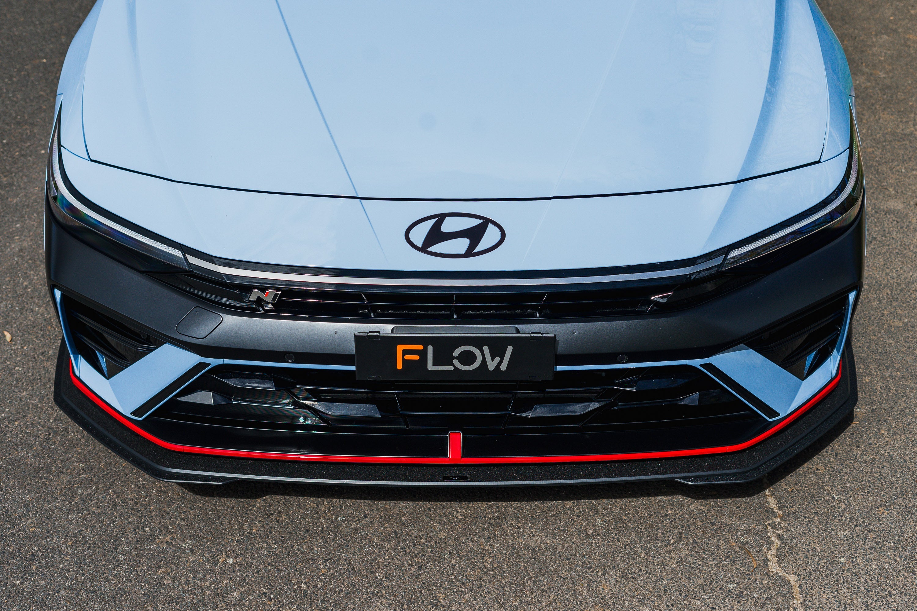 CN7 V2 i30N Sedan FL 2024+ Front Lip Splitter Extensions (Pair)