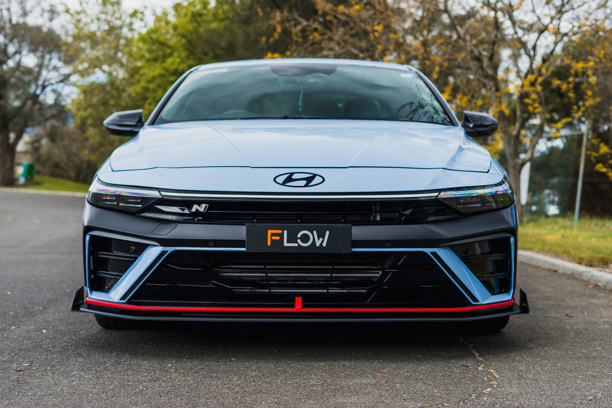 CN7 V2 i30N Sedan FL 2024+ Front Lip Splitter Winglets (Pair)