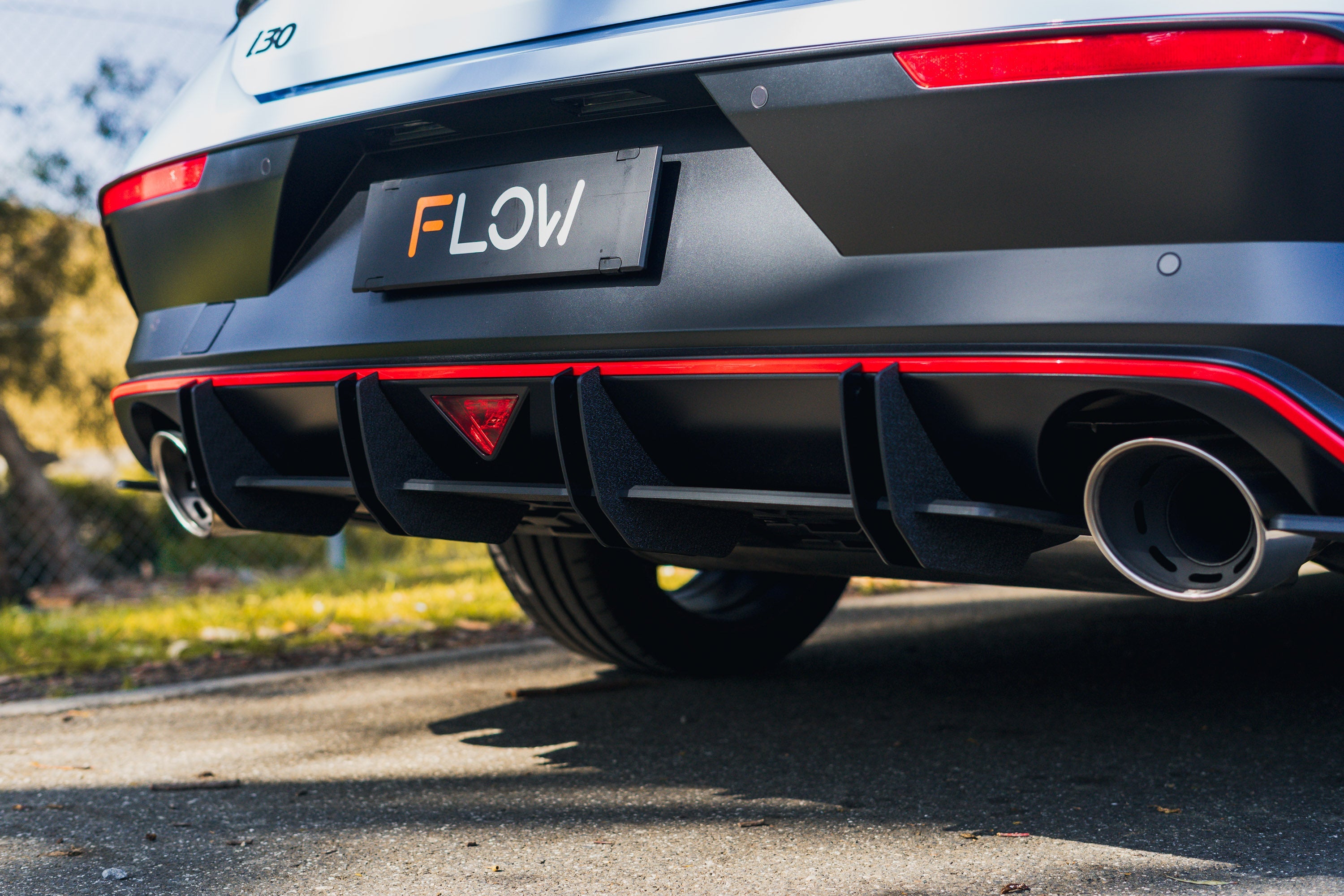 CN7 V2 i30N Sedan FL 2024+ Flow-Lock Rear Diffuser