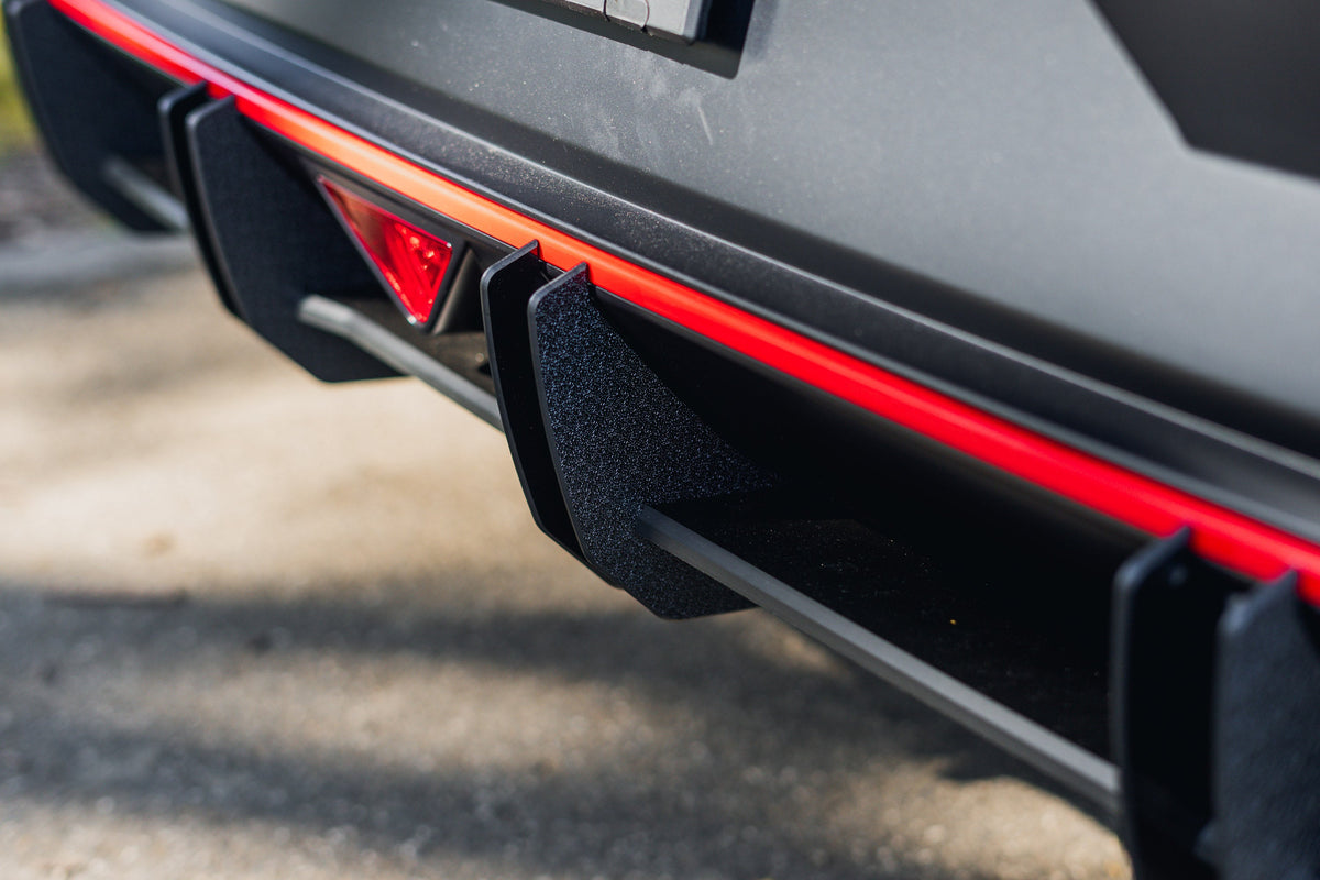 CN7 V2 i30N Sedan FL 2024+ Flow-Lock Rear Diffuser