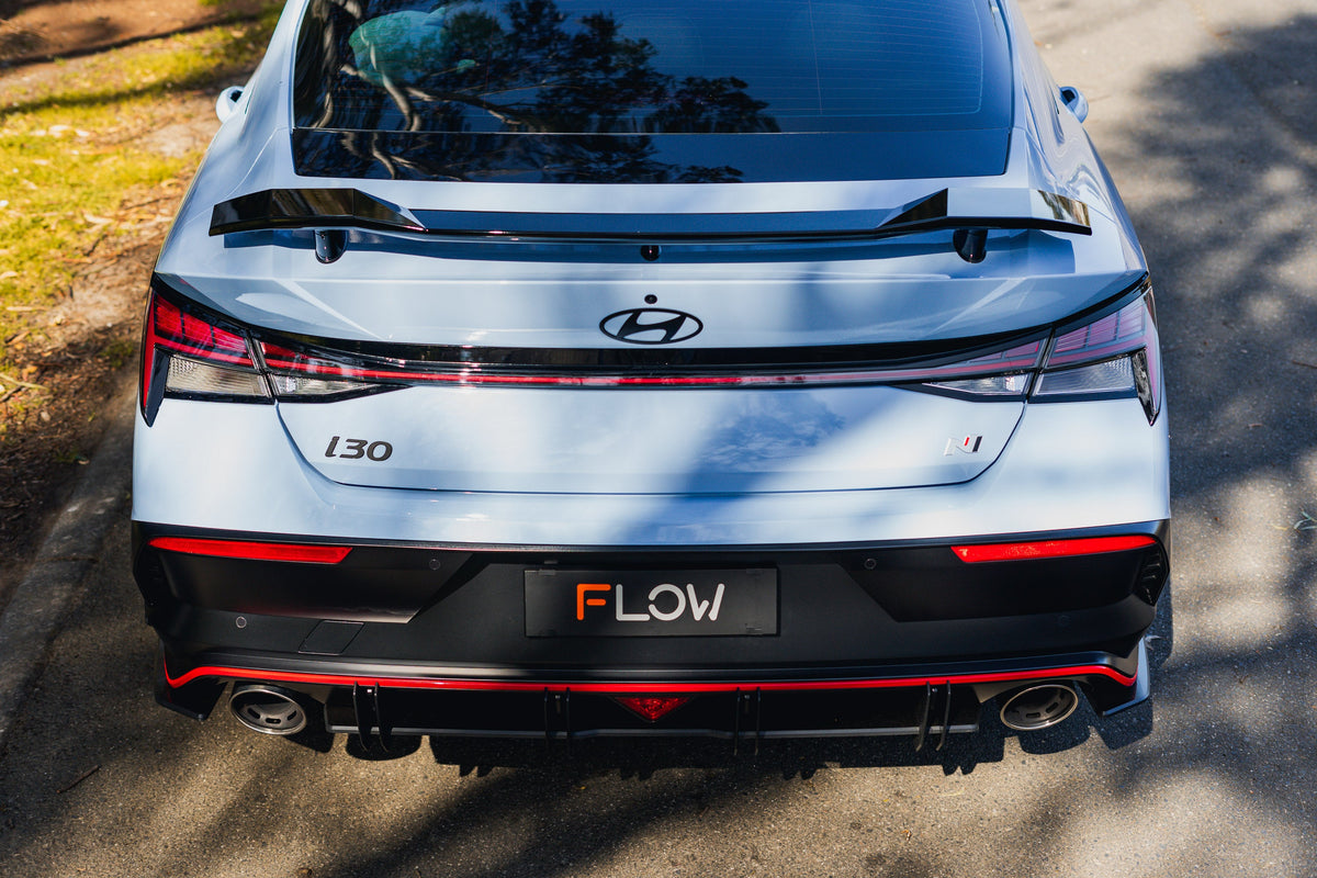 CN7 V2 Elantra N Sedan Facelift V2 - 2024+ Flow-Lock Rear Diffuser