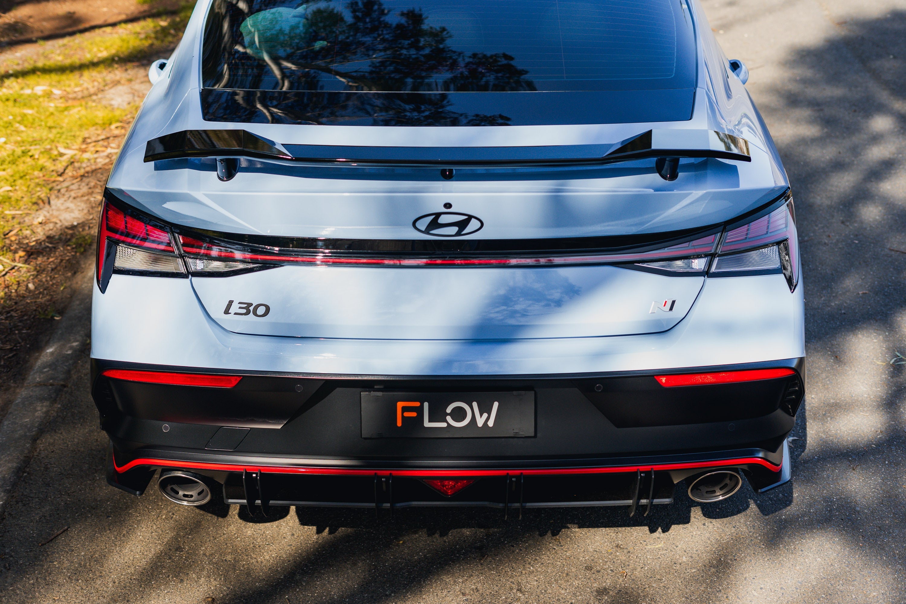 CN7 V2 i30N Sedan FL 2024+ Flow-Lock Rear Diffuser
