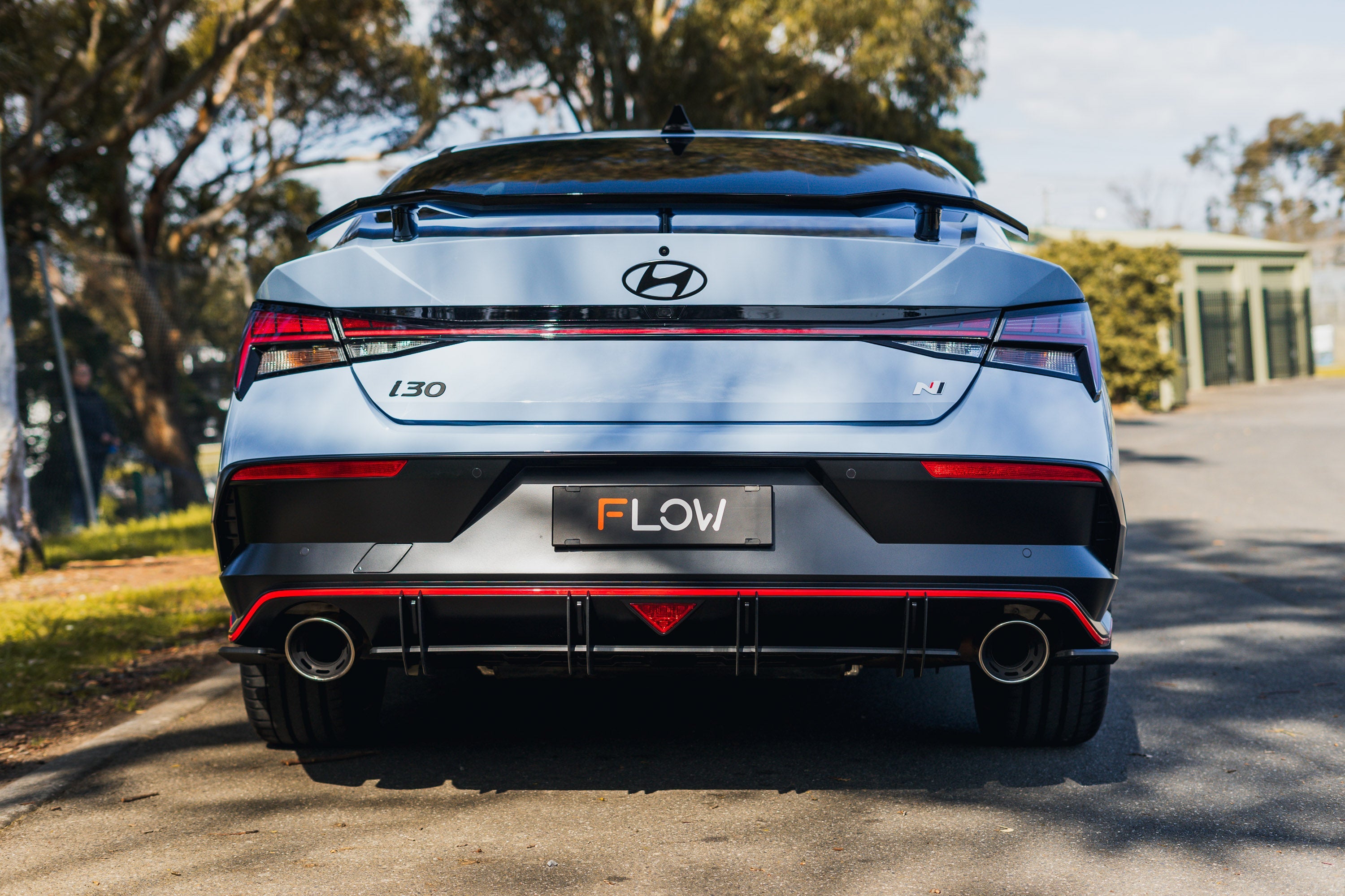 CN7 V2 i30N Sedan FL 2024+ Flow-Lock Rear Diffuser