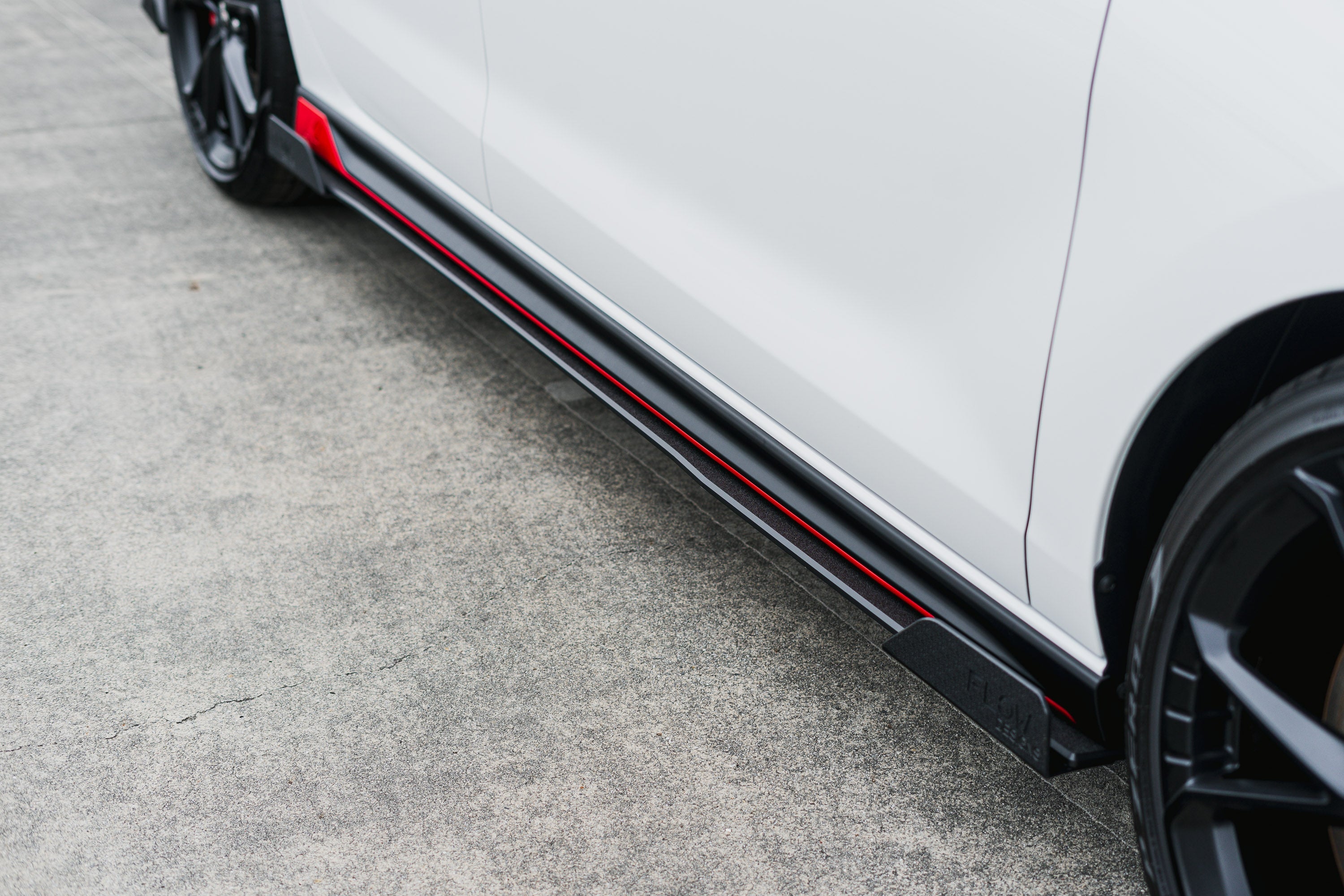 i30N Hatch PDE V6 FL2 2025+ Side Skirt Splitters (Pair)